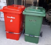 Zibil qabı plastik müxtəlif ölçülərdə — şəkil 1