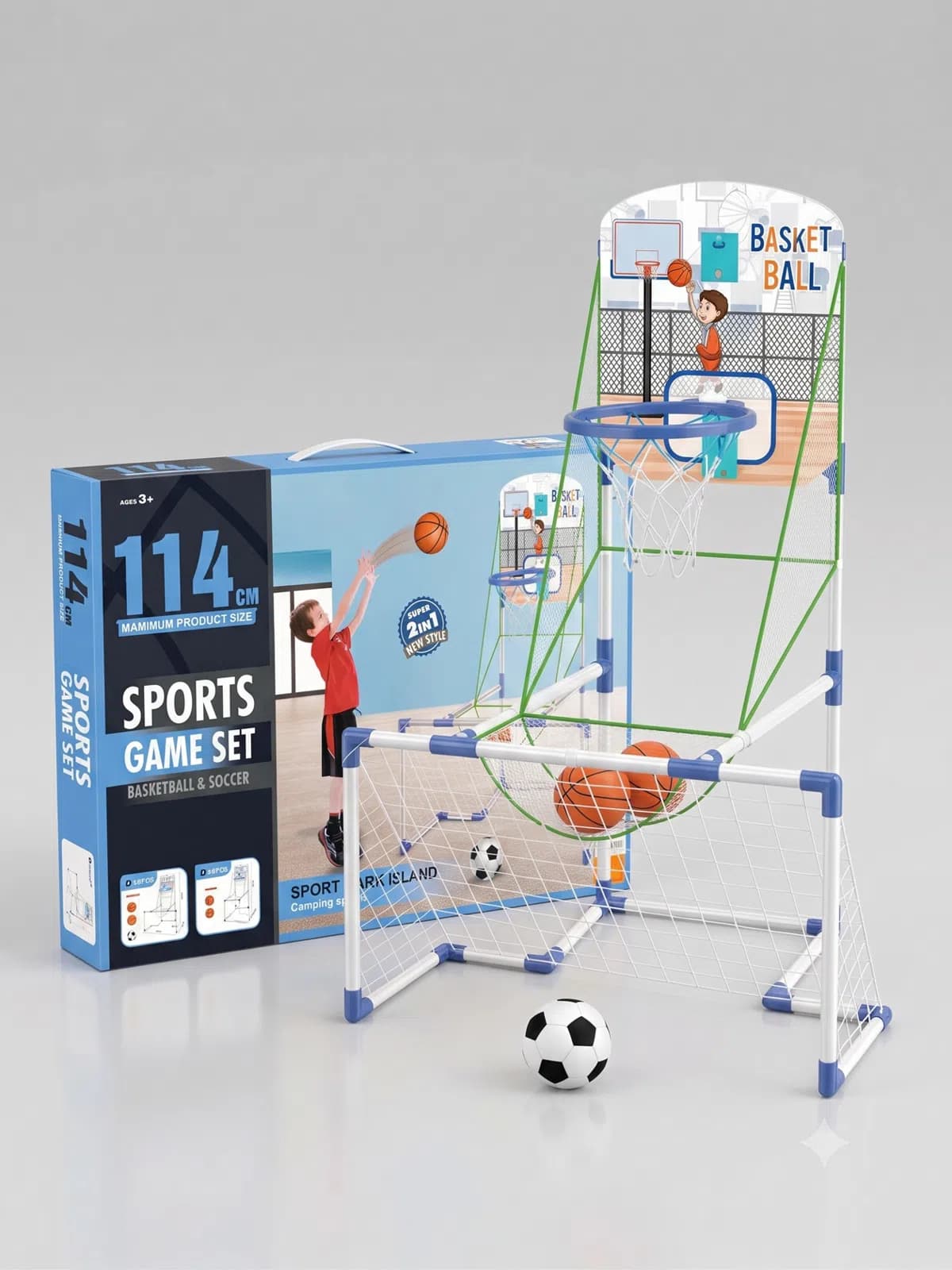 İdman oyun dəsti Sport and Fun 3+ yaş