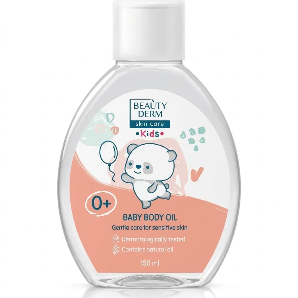 Beautyderm Uşaq Bədən Yağı 150 ml