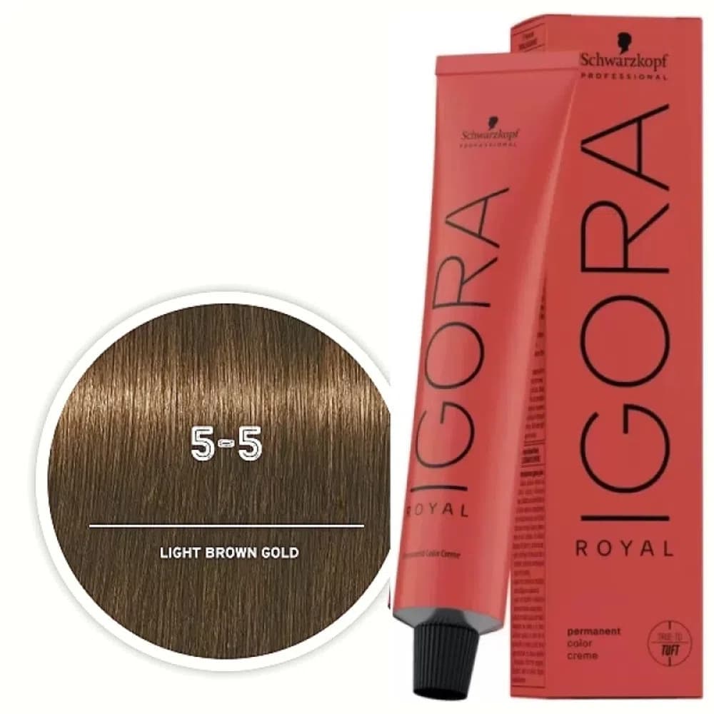 Krem-boya Schwarzkopf Professional Igora Royal 5-5 Light Brown Gold 60 ml