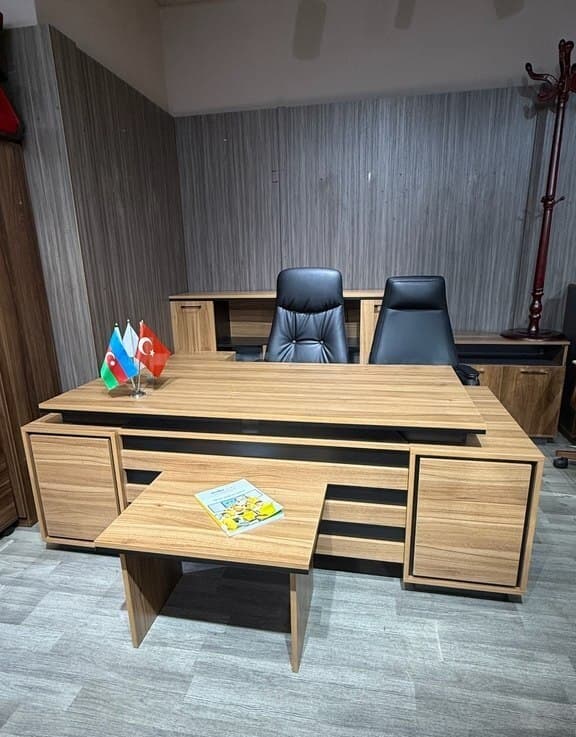 Ofis mebel dəsti Qızılı rəng