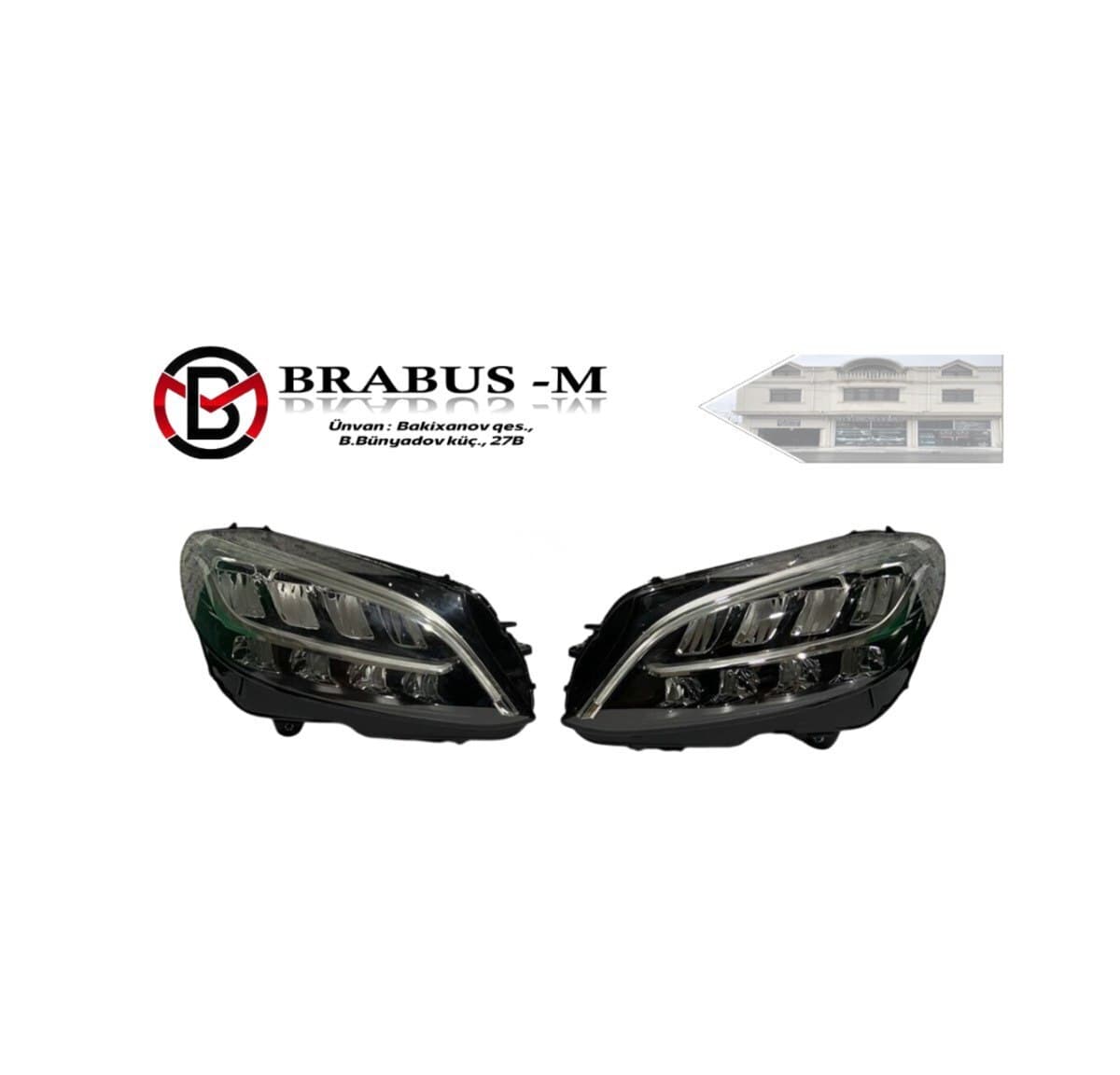 Fara Mercedes W205 2020