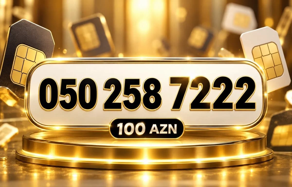 Azercell nömrə (050) 258-72-22
