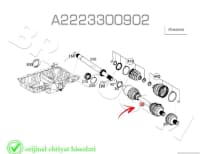 Oynaqlı birləşmə Mercedes W222 S-Class — şəkil 9
