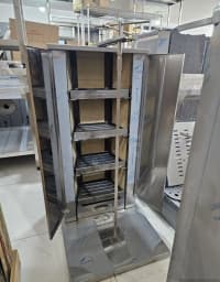 4 Pilləli Köz Dönər Aparatı 97x66x46 sm — şəkil 4