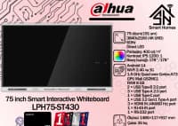 Smart interaktiv lövhə Dahua 86 düym — şəkil 1