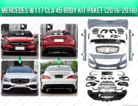 Body kit Mercedes W117 CLA 45 AMG — şəkil 2