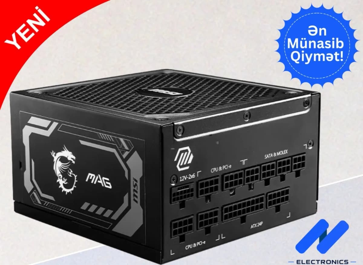 Qida bloku MSI MAG A1250GL PCIE5 1250W