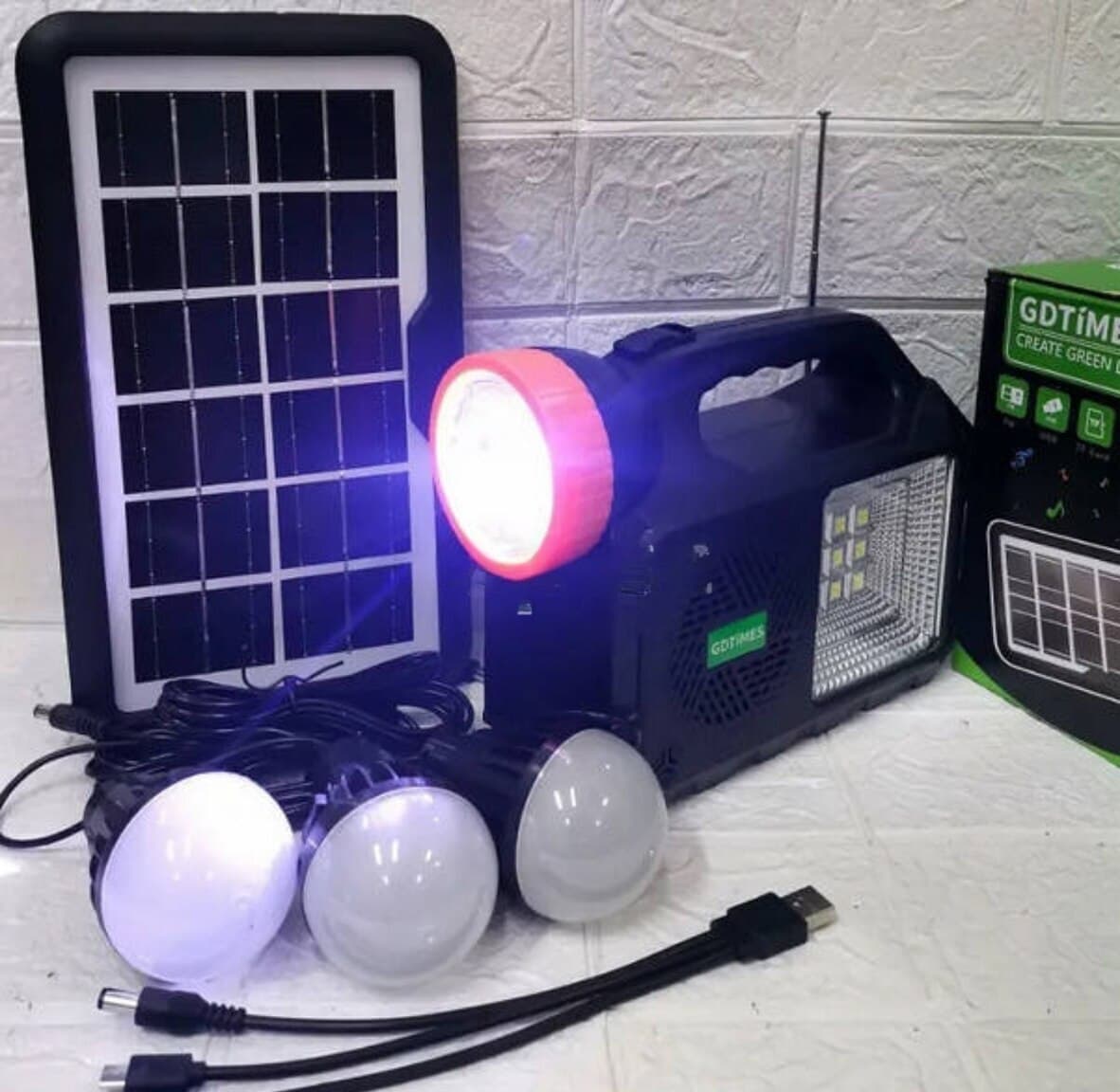 Günəş panelli projektor GDtimes GD-101