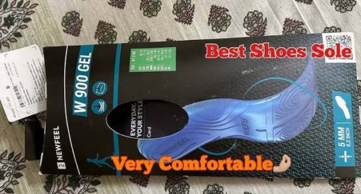 Orthopedic shoe insole Newfeel W900 Gel - Tenderyard