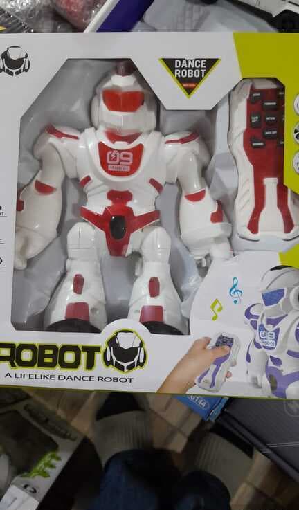 İnteraktiv robot oyuncaq 606-3, qırmızı