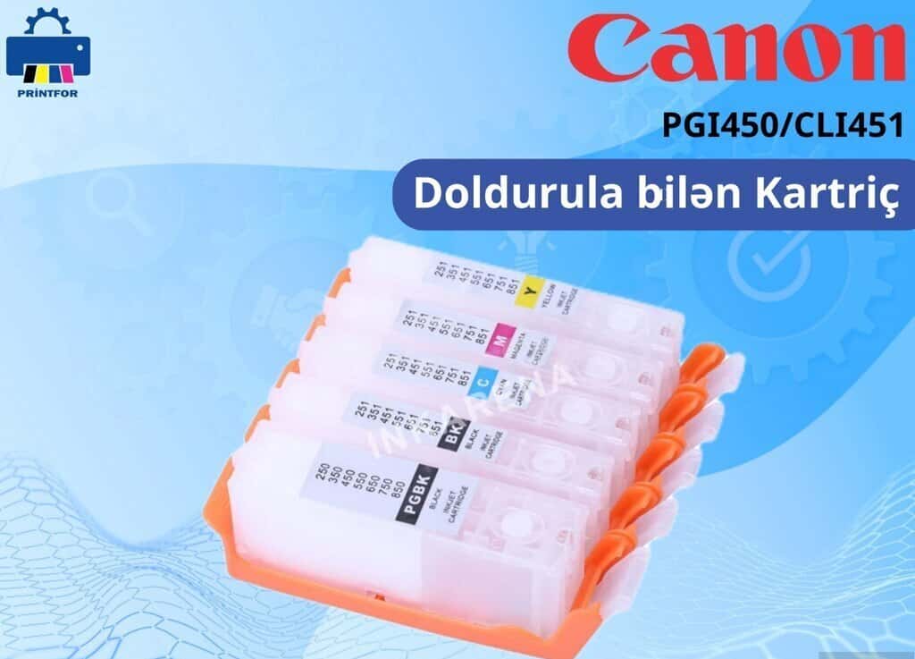 Canon PGI-450 CLI-451 Printer Cartridges - Tenderyard