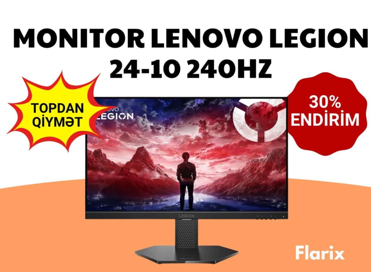 Monitor Lenovo Legion 24-10 23.8" 240Hz - Tenderyard
