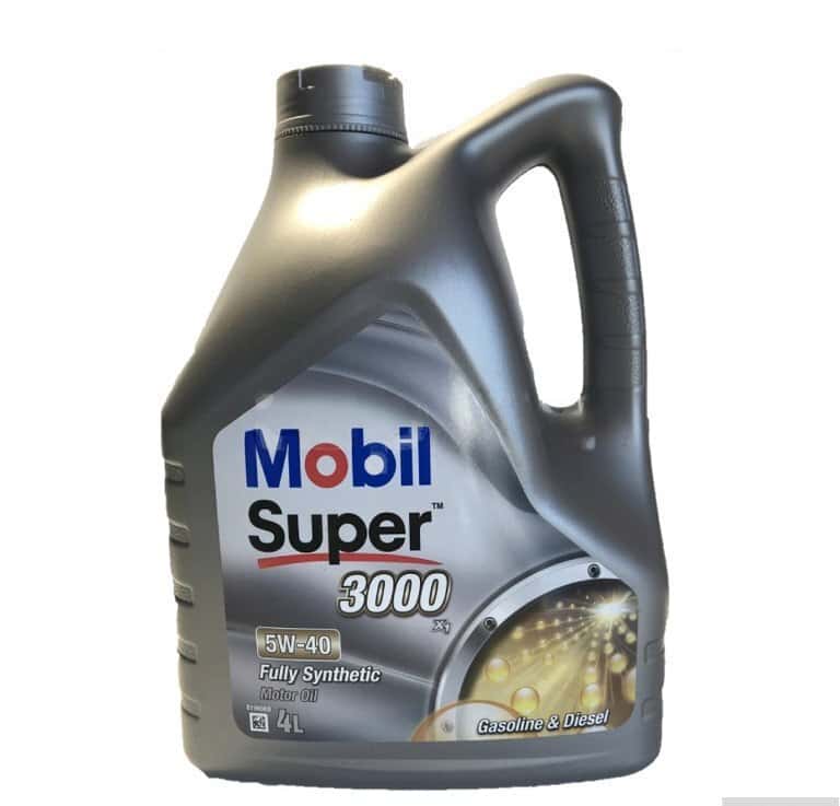 Mobil Super 3000 X1 5W40 4L Mühərrik Yağı - Tenderyard