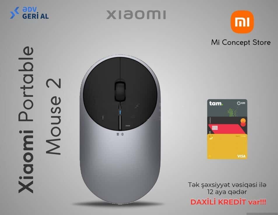 Computer mouse Xiaomi Portable Mouse 2 - Tenderyard