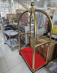 Otel üçün Çamadan Daşıma Arabası (Bellboy) — şəkil 4