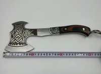 İki tərəfli naxışlı bağ baltası — şəkil 4