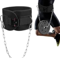 Dəri Zəncirli Ağırlıq Qaldırma Kəməri (Dip Belt) — şəkil 4