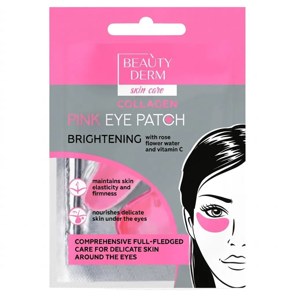 Beautyderm Skin Care Pink Brightening Göz Altı Patçlar, 2 əd