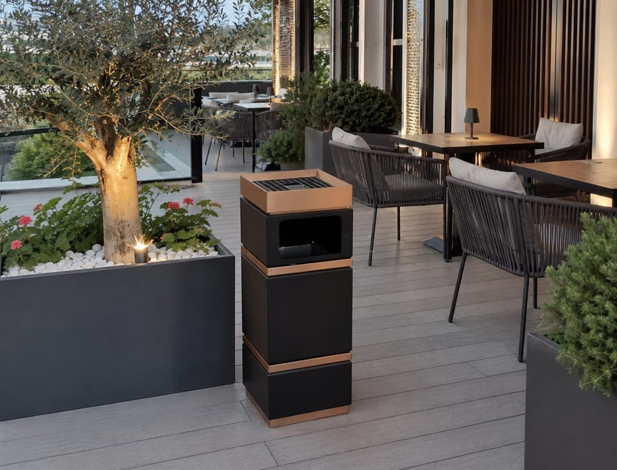 Tullantı qabı 76x28x28 sm