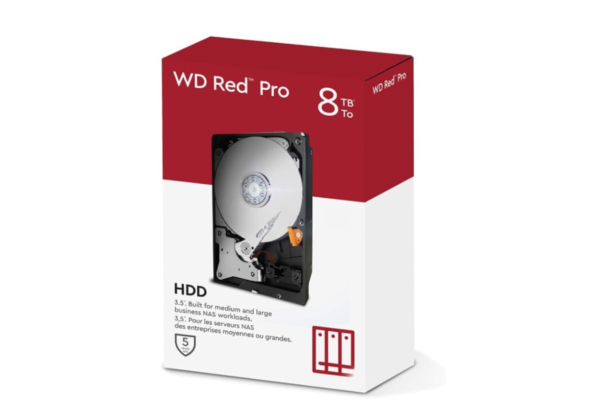 Sərt disk HDD 8TB WD Red Pro NAS (WD8005FFBX)