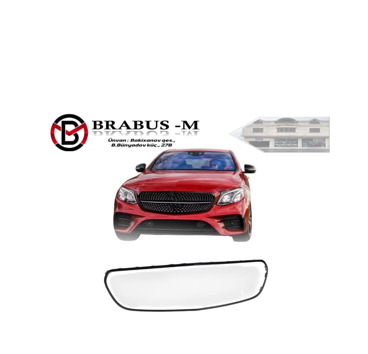 Radiator barmaqlığı xromu Mercedes-Benz E-Class W213