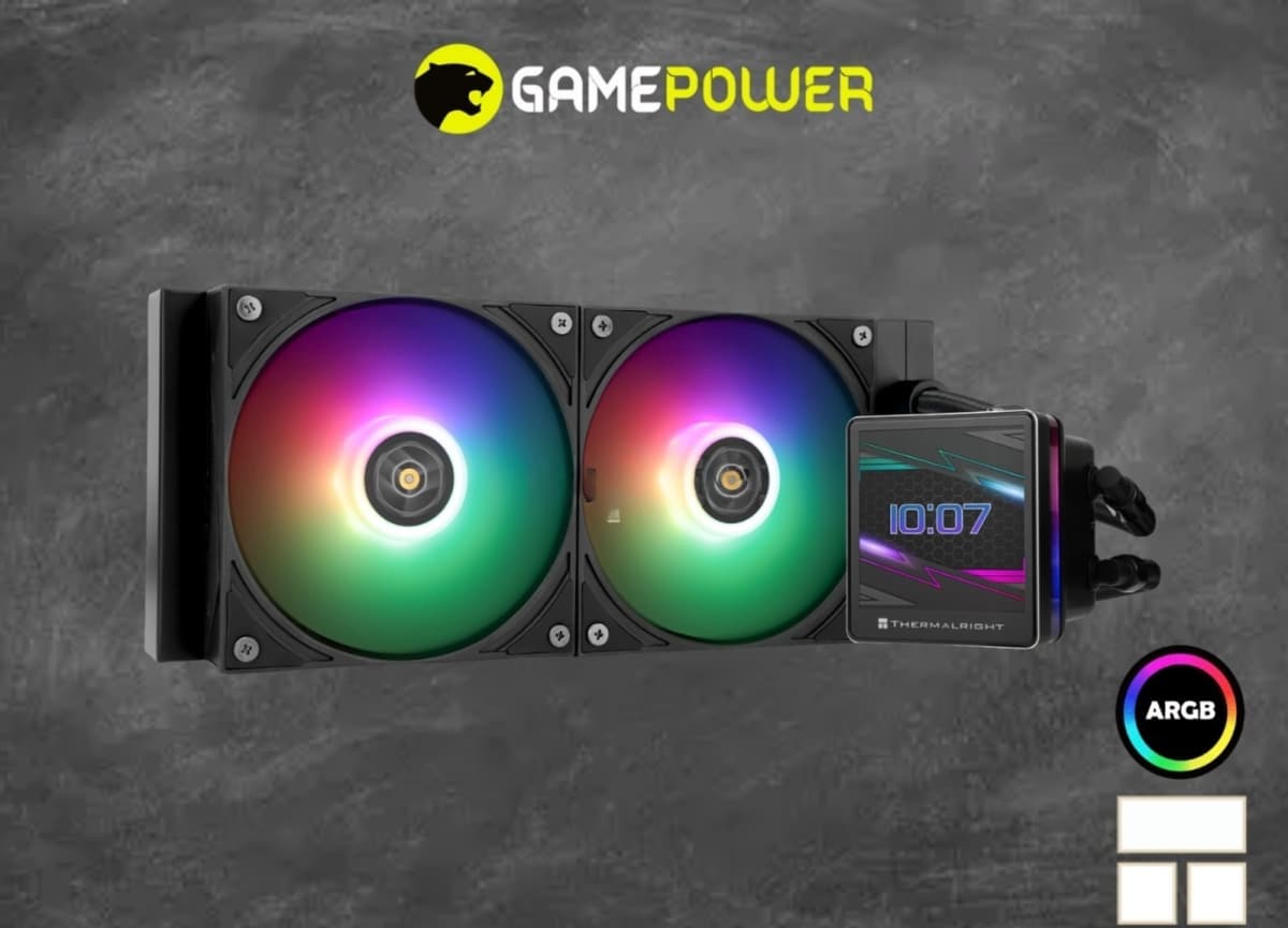 Thermalright Grand Vision 240 Black ARGB CPU Soyuducu