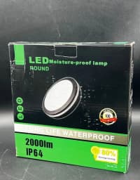 Spot lampa 24W yumru qara — şəkil 2