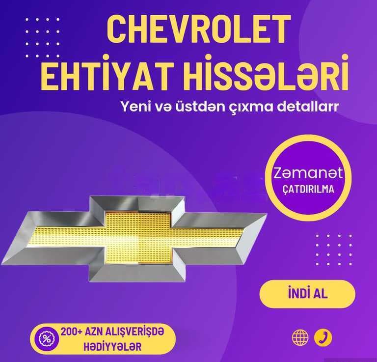 Ehtiyat hissələri Chevrolet