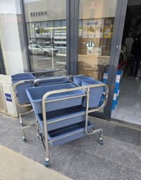 Peşəkar Paslanmayan Polad Servis Arabası — şəkil 5