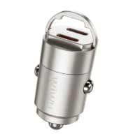 Avtomobil şarj cihazı 30W Nano C+C Fast Car Charger WI-QC029 — şəkil 1