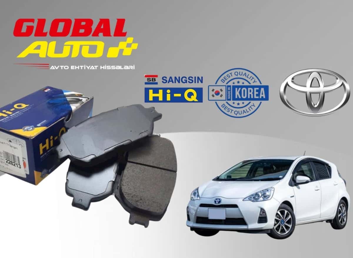 Brake pads for Toyota Aqua 2011-2021 - Tenderyard