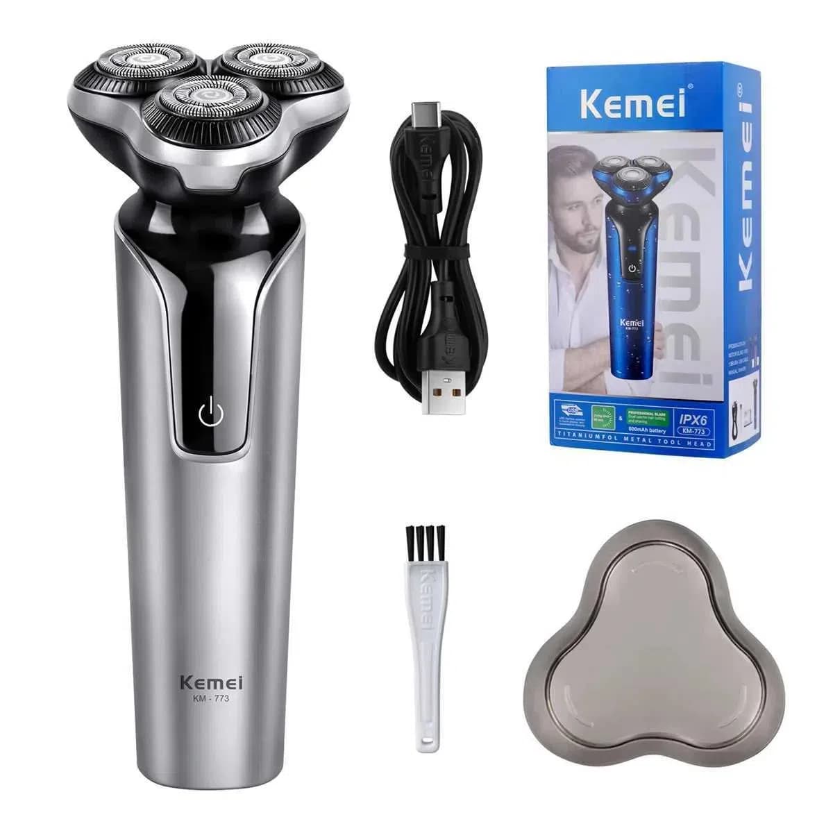 Trimmer Kemei TXD-KM-773 gümüşü