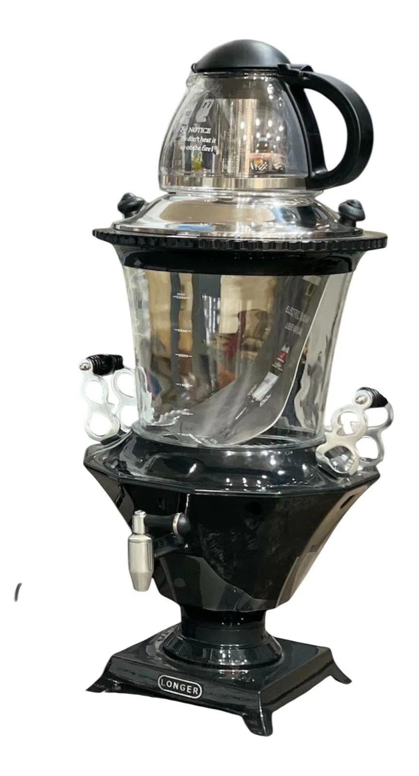 Samovar Paslanmayan polad material