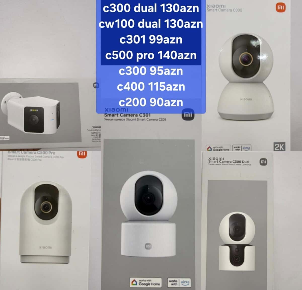 Xiaomi Smart Surveillance Cameras - Tenderyard