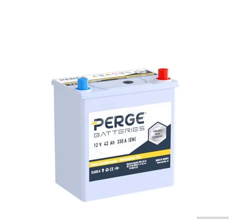 Perge Asia 45Ah 12V B19(NS40) 330A SMF Akkumulyator - Tenderyard
