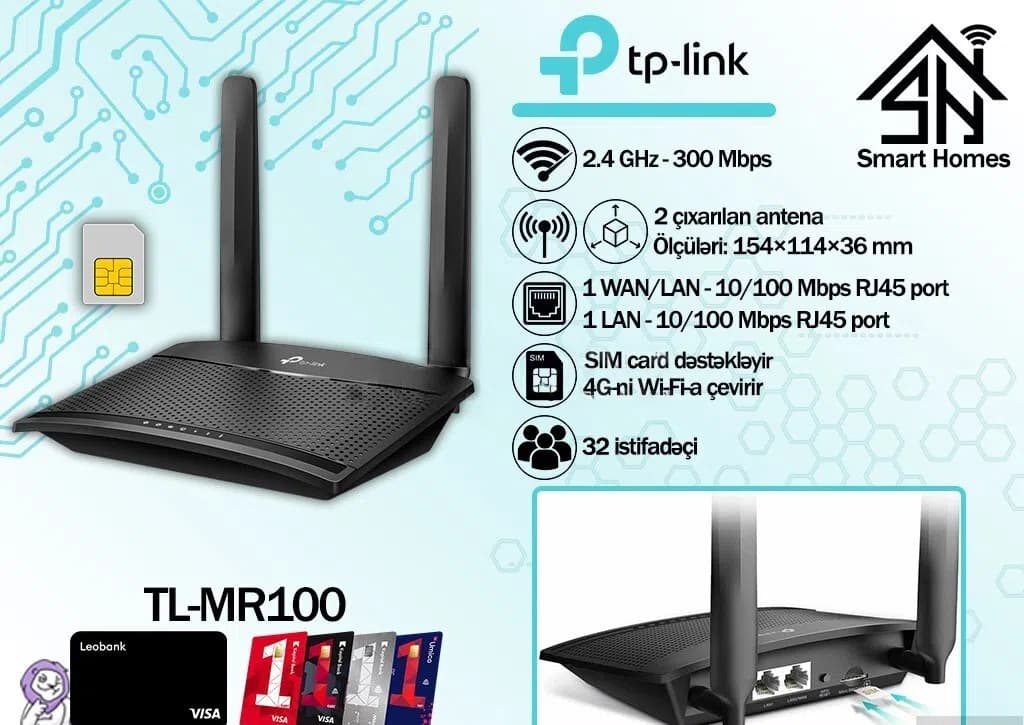 4G LTE Router TP-Link Archer MR2020