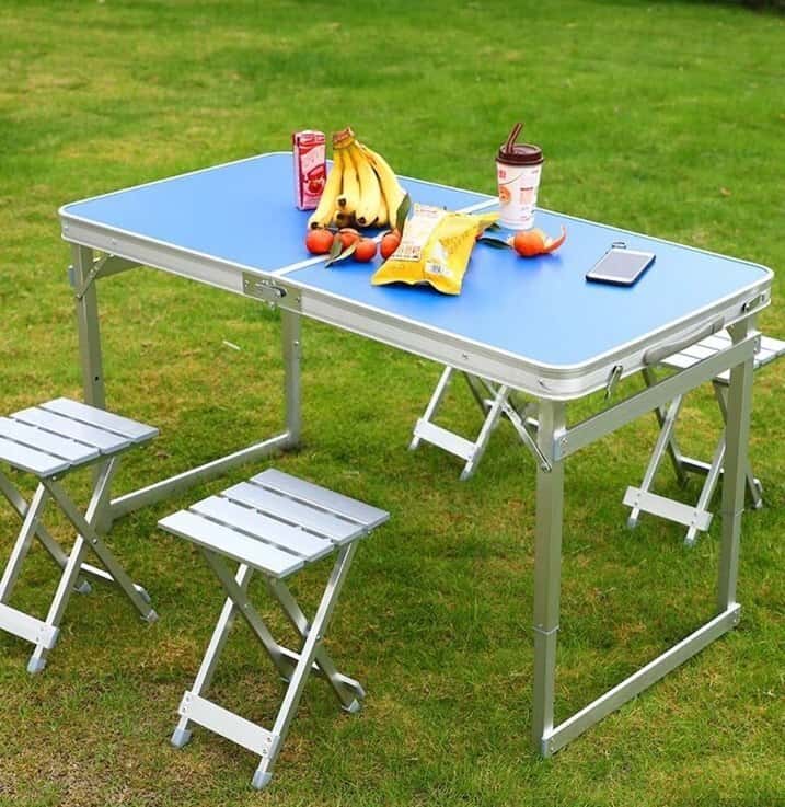 Folding Picnic Table and Chair Set - Tenderyard