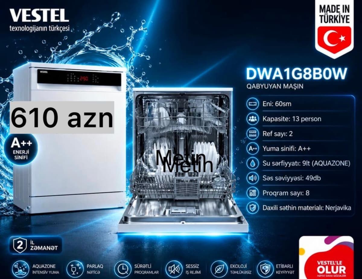Vestel Qabyuyan maşın