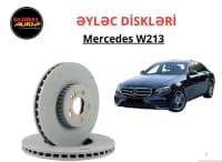 Ön əyləc diskləri Mercedes E-Class W213 — şəkil 2