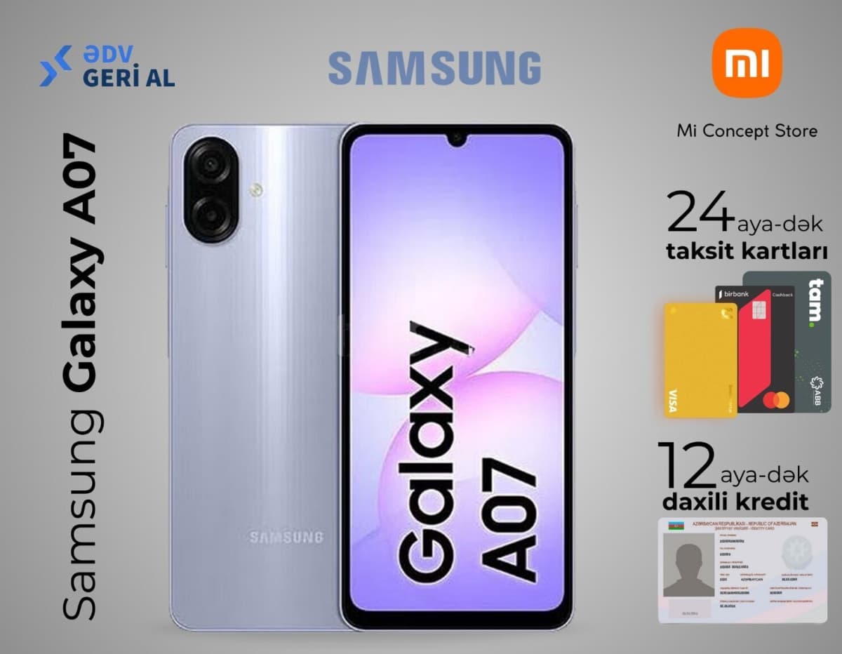 Samsung Galaxy a07, 6 GB