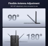 Wi-Fi adapter Ugreen AX900 Wi-Fi 6 Dual USB — şəkil 3