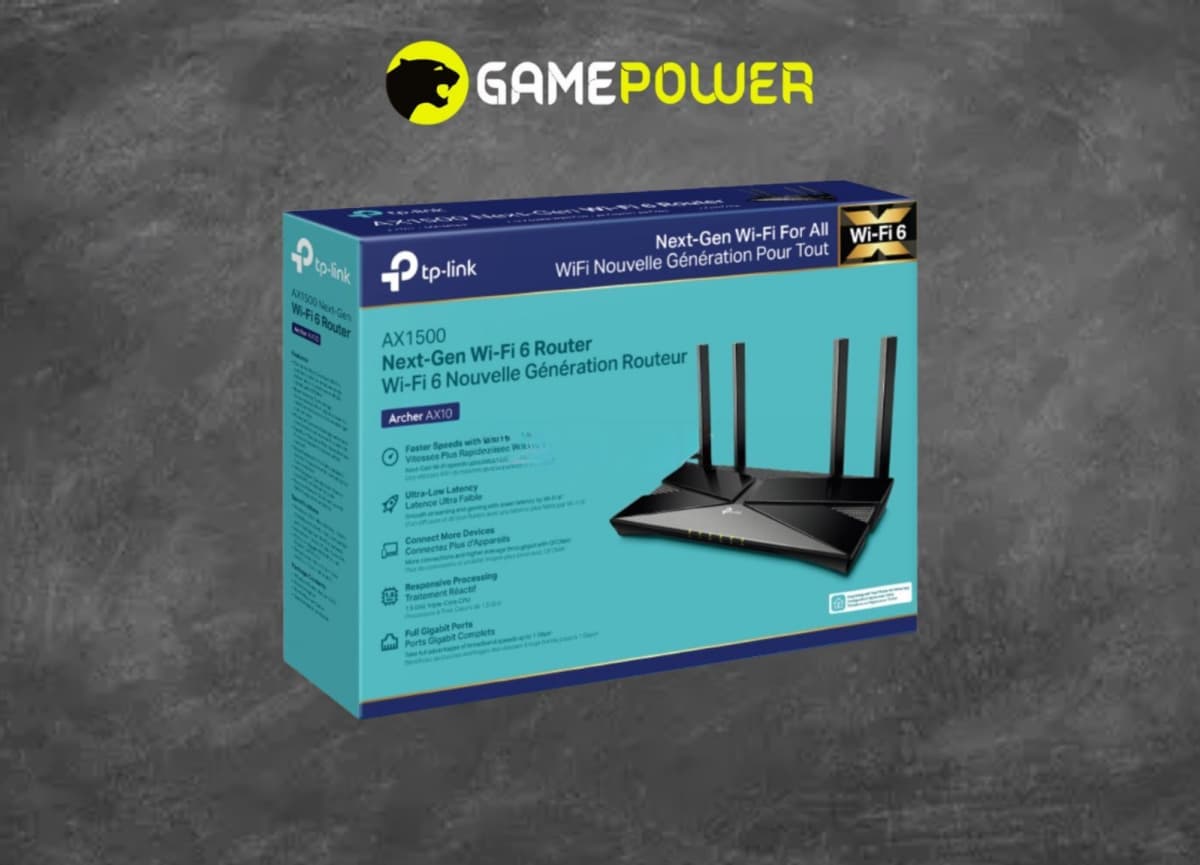 TP-Link Archer AX10 AX1500 Wi-Fi 6 Router