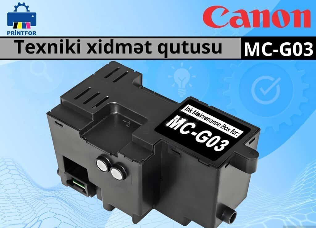 Canon MC-G03 Maintenance Box - Tenderyard