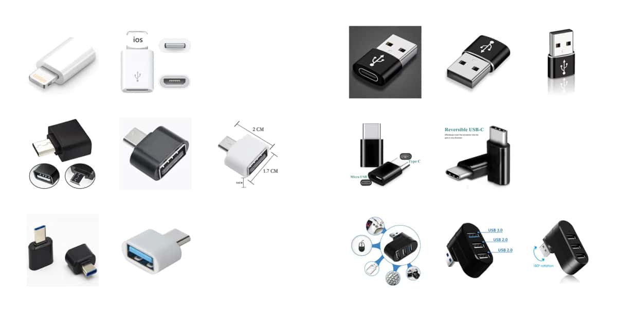 USB, Type-C и Micro USB OTG адаптеры - Tenderyard