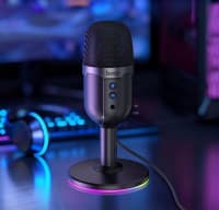 Mikrofon Hoco L25 Bright USB RGB — şəkil 3