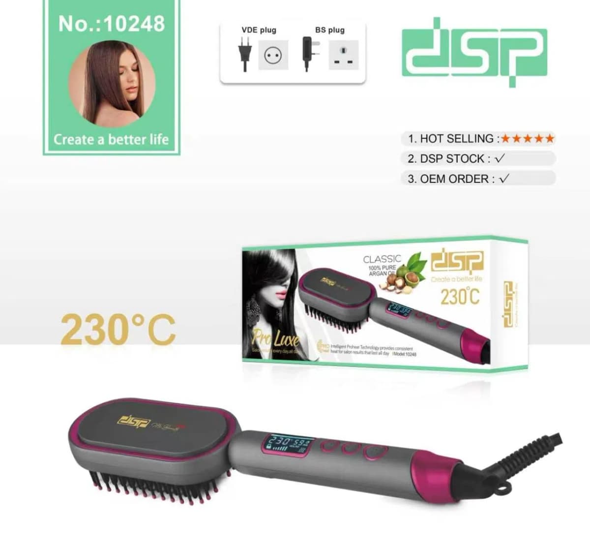 Dsp Saç buran maşa