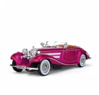Mercedes-Benz 500 K Retro Metal Avtomobil Modeli — şəkil 4