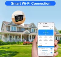 Hava keyfiyyəti monitoru 12in1 WiFi Smart — şəkil 5