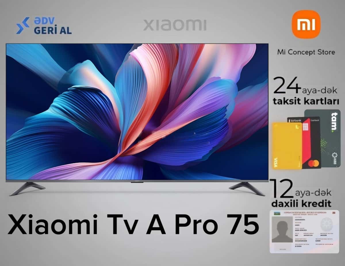 Xiaomi TV 75" QLED - Tenderyard